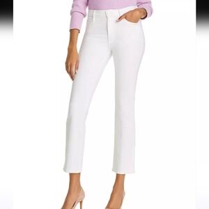 MOTHER The Mid Rise Dazzler Ankle Classic White Jeans